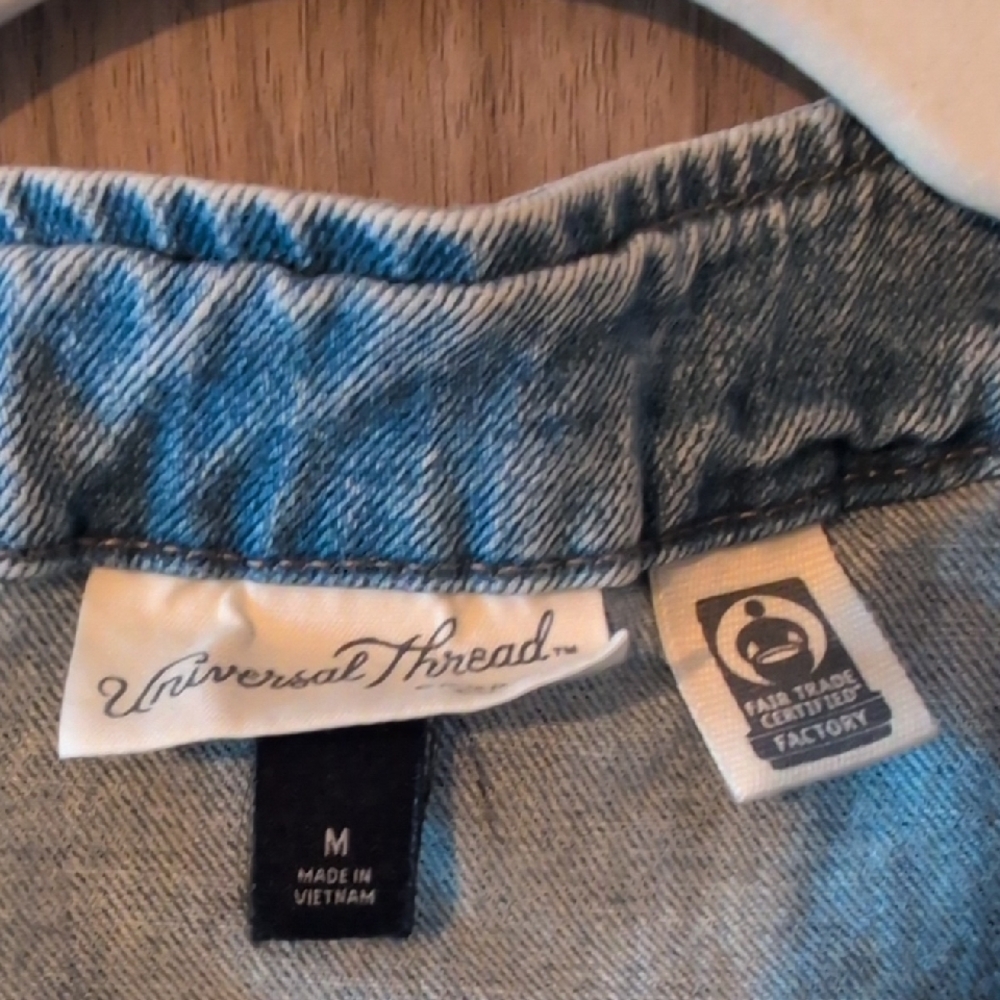 Universal Thread Blue Button Down Shirt - image 2